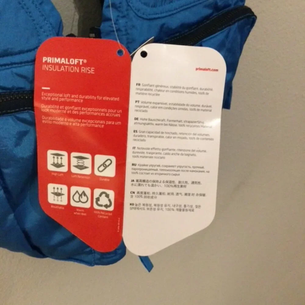 NWT Free People Blue outdoor utility walking running vest - Picture 6 of 7